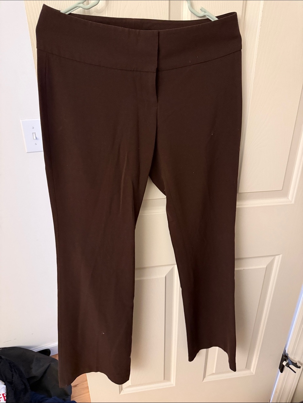 Arden B Cropped Pull-On Pants in Dark Brown